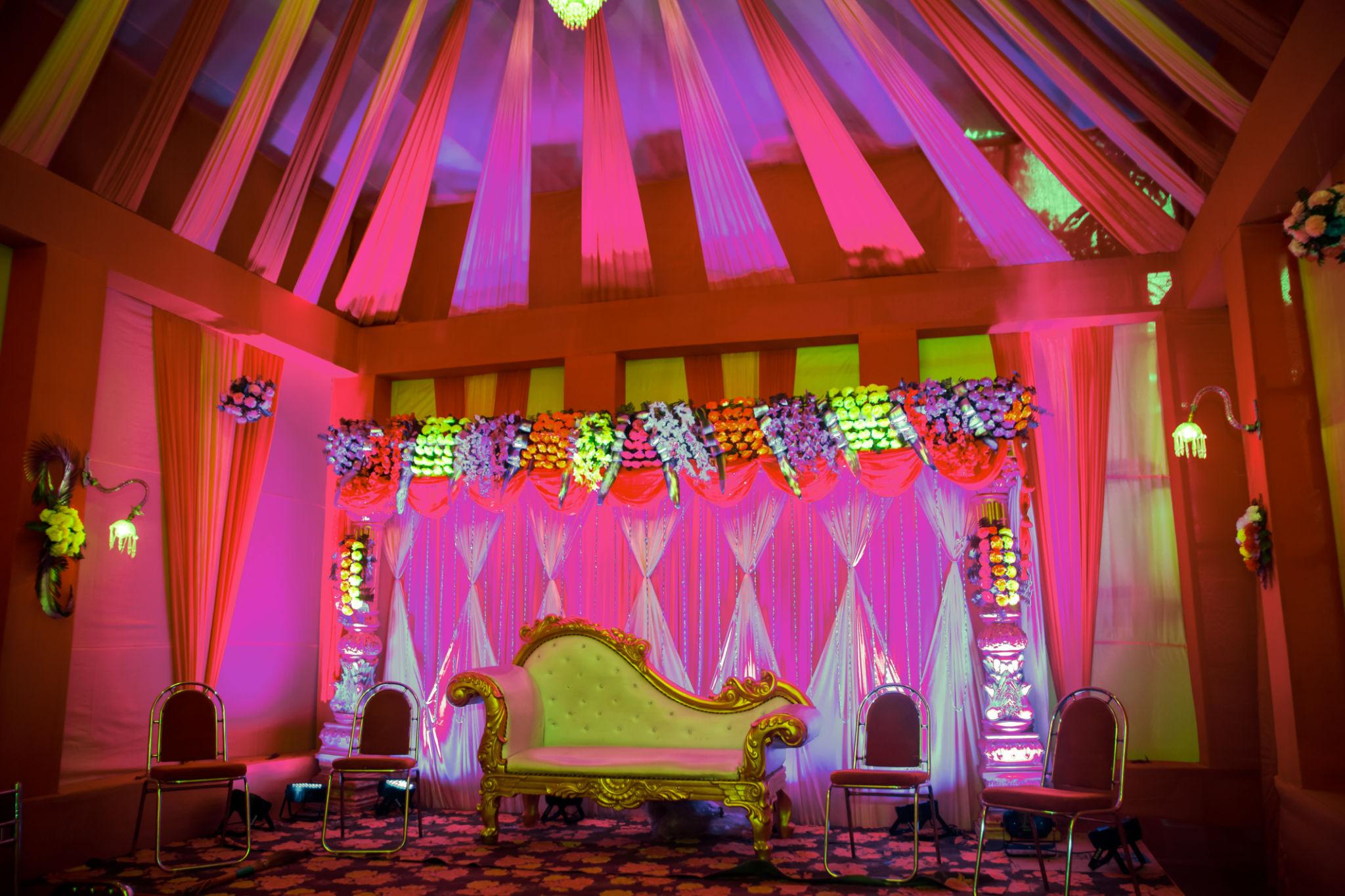 Reception Setup